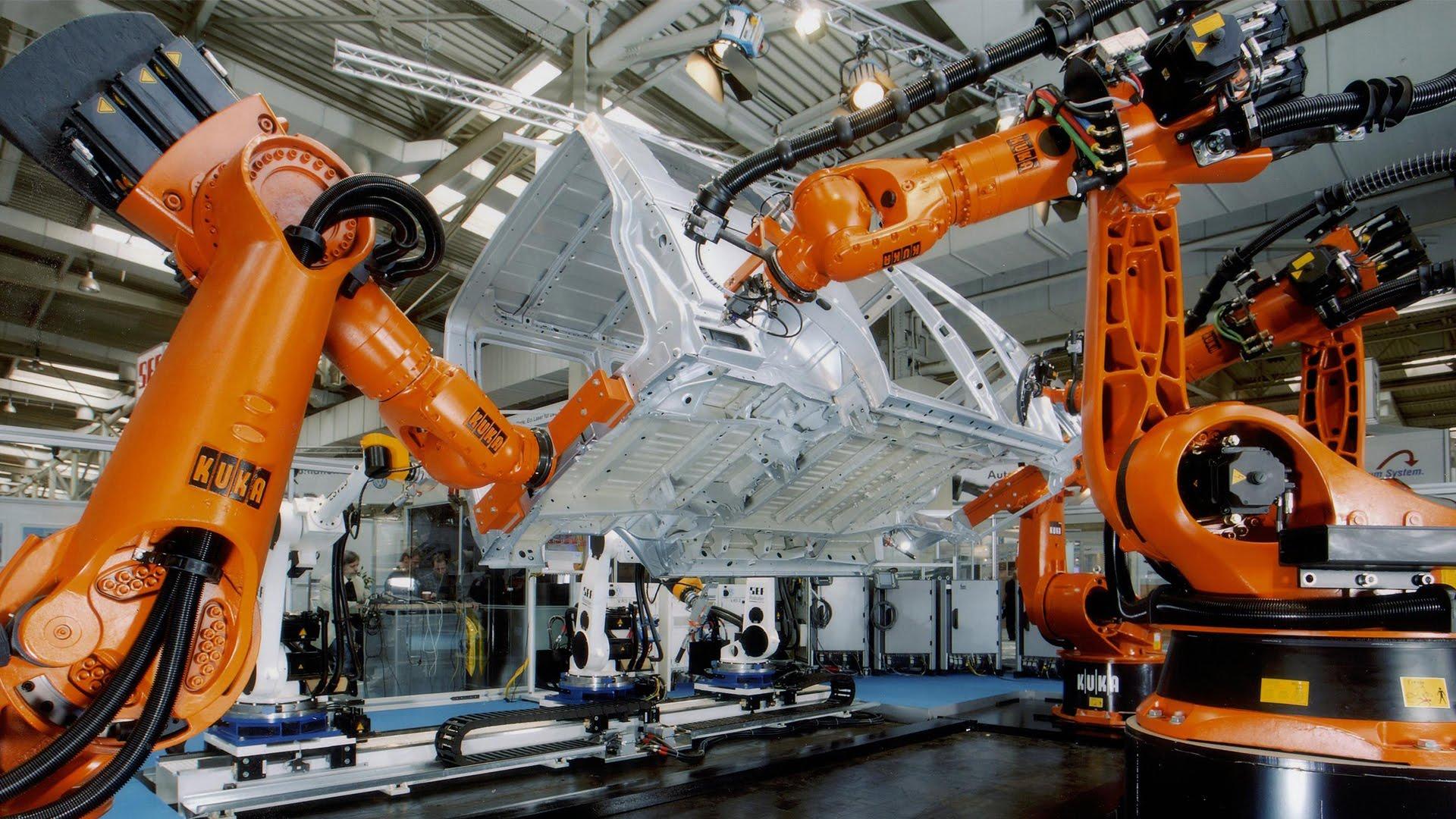 Где был изобретен первый промышленный робот. Промышленный робот манипулятор kuka. Промышленный робот Бриг – 10б. Промышленный робот Циклоп-5.01. Роботизированный Технологический комплекс kuka.